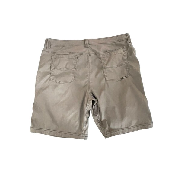 Prana Shorts Mens 38 Gray Brion Fishing Hiking Outdoors Hunting 9” Inseam - Picture 2 of 11